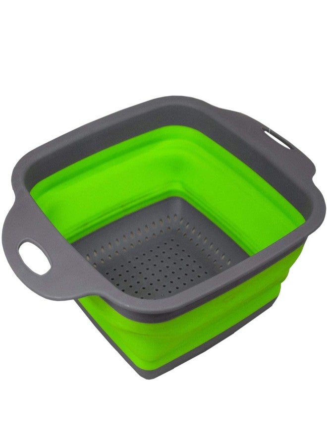 براندوباي مصفاة مطبخ قابلة للطي من براندوباي سهلة التخزين - مصفاة قابلة للطي - مقاس 7.25 بوصة × 9.5 بوصة × 3 بوصة - Image 1