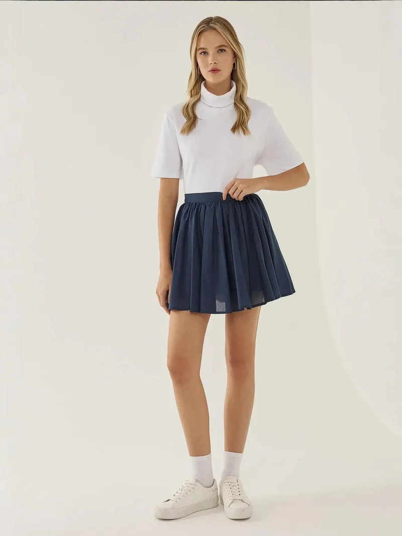 HICCUP Flounced Mini Skirt