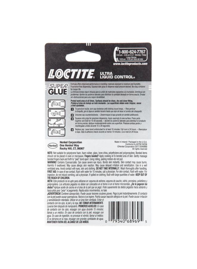 Loctite Ultra Liquid Control Super Glue Clear 4g  - Image 5