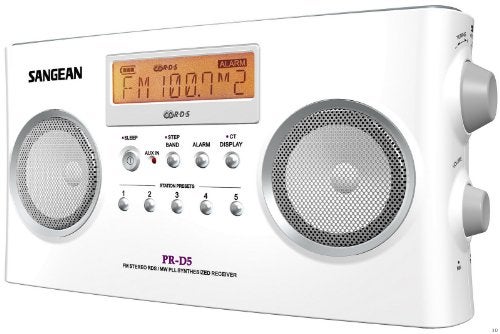 Sangean PR-D5 AM/FM-RBDS Portable Radio with Digital Tuning - Image 5
