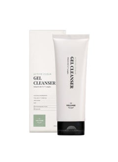 Active Clean Gel Cleanser AHA BHA for oily and acneprone skin ph 55 for balanced skin Korean Skincare338 fl oz100ml