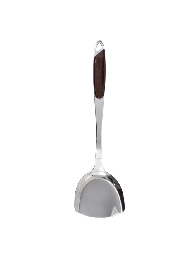 Royalford Stainless Steel Turner Silver/Brown 12cm - Image 2