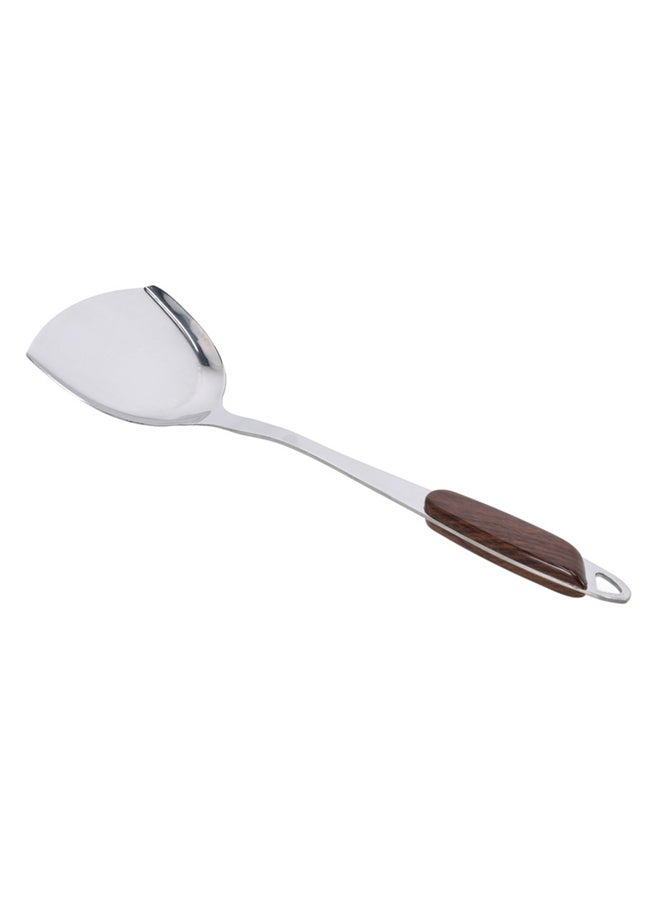 Royalford Stainless Steel Turner Silver/Brown 12cm - Image 3