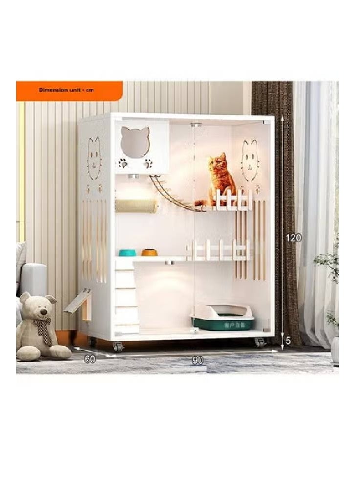 KLNAMAEAAN Multifunctional Cat Villa Perfect For Showcasing for Home Style - Image 1