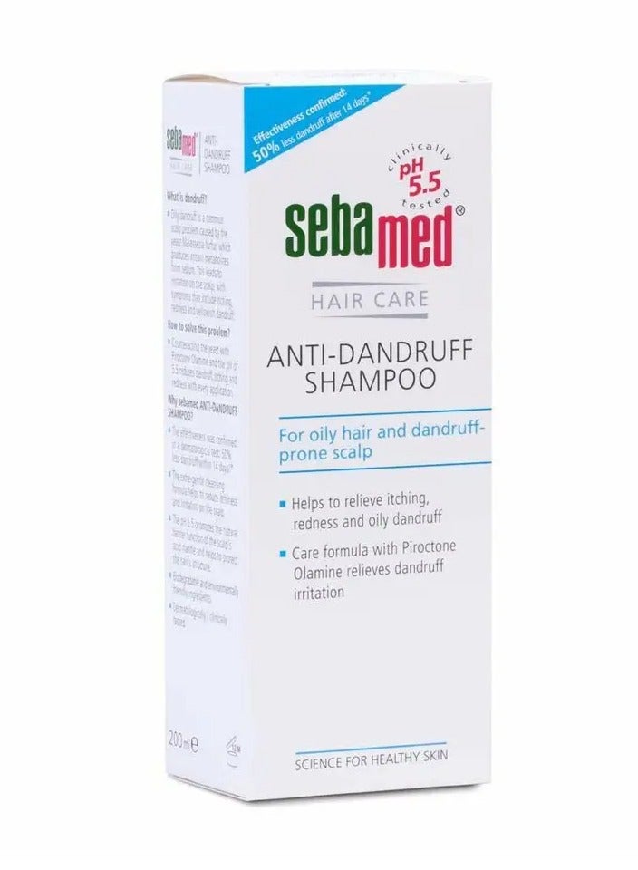 Sebamed Shampoo Anti Dandruff 200ml - Image 2