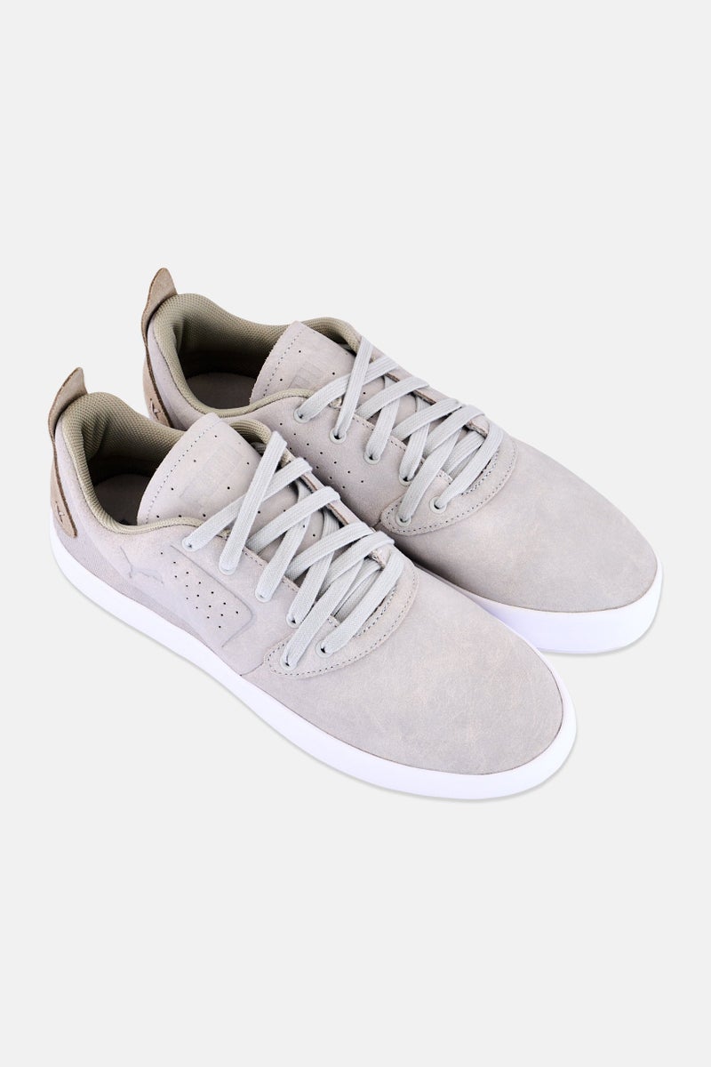 Puma x Scuderia Ferrari Men Ei Maestro Lace Up Outdoor Shoes, Light Grey - Image 2