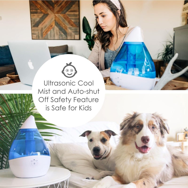 Crane Droplet Ultrasonic Cool Mist Humidifier - Image 5