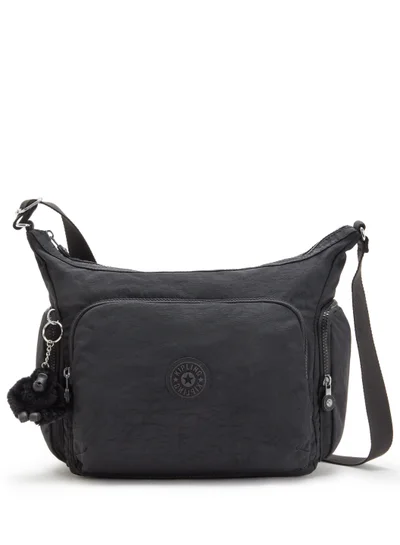 kipling GabbLarge Crossbody Bag with Adjustable Straps Black Noir-I5740P39