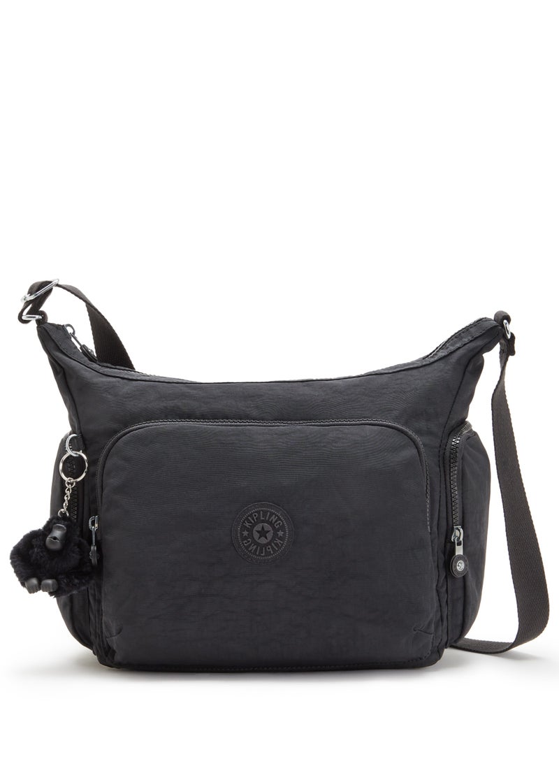 kipling GabbLarge Crossbody Bag with Adjustable Straps Black Noir-I5740P39  - Image 1