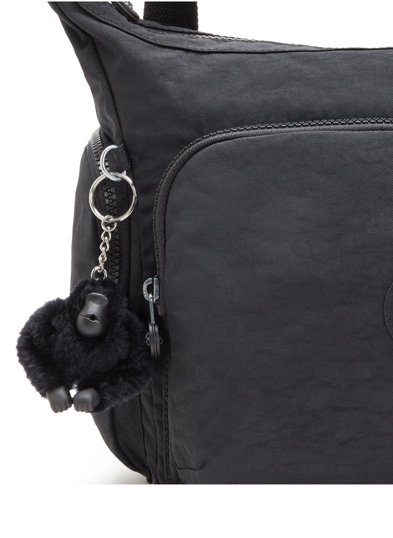 kipling GabbLarge Crossbody Bag with Adjustable Straps Black Noir-I5740P39  - Image 5
