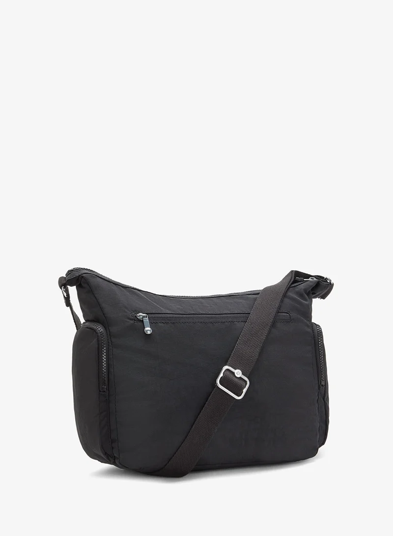 كيبلينغ GabbLarge Crossbody Bag with Adjustable Straps Black Noir-I5740P39