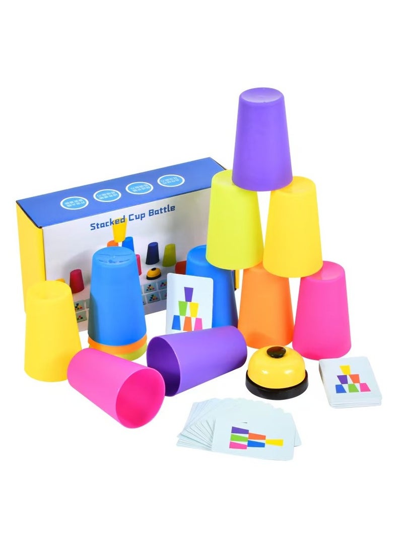 DELGREEN - Portable Quick Cups Games for Kids and Classic Family toys - Image 1