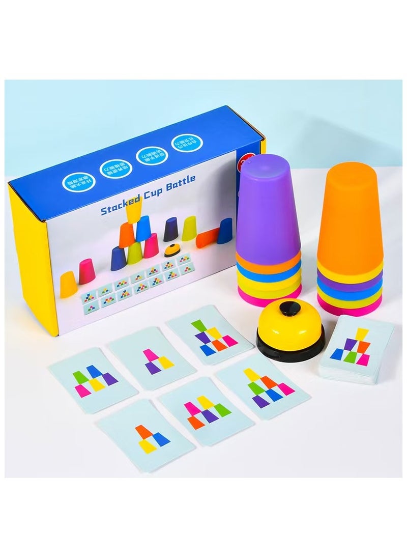 DELGREEN - Portable Quick Cups Games for Kids and Classic Family toys - Image 1