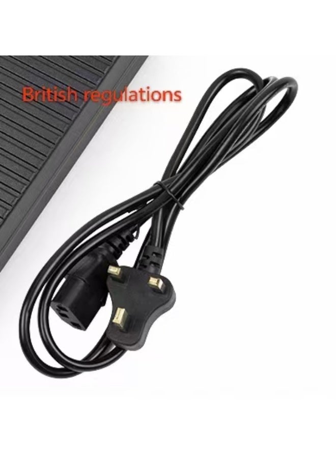 220V to 12V15A power converter 180W car refrigerator car vacuum cleaner to household cigarette lighter adapter 12V15A integrated cigarette lighter fan British regulations - Image 2