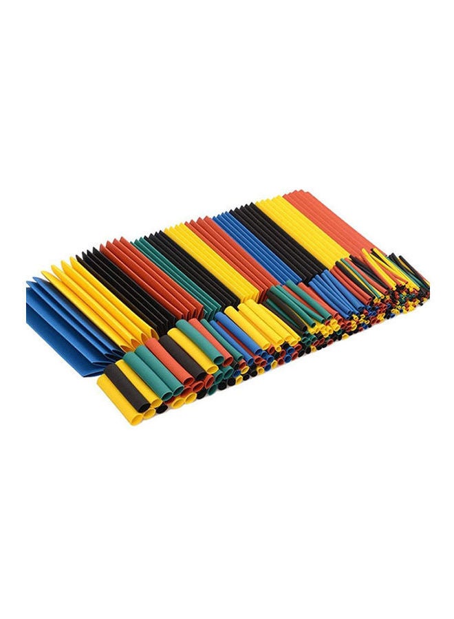 Heat Shrink Tubing Set 328 Piece 2:1 Electrical Insulated Sleeving Assorted Heat Shrink Wrap Wire Cable Tubing Kit Multicolour - Image 1