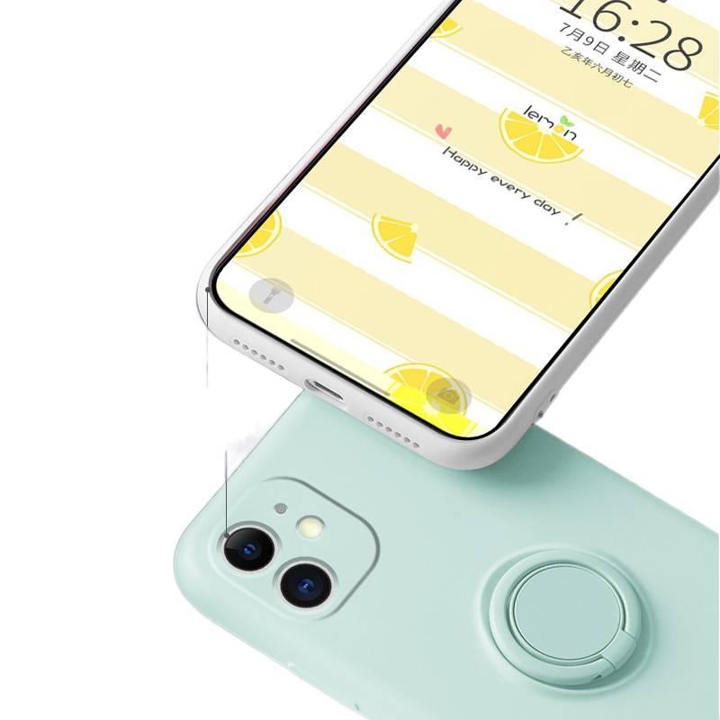 غطاء واقي، حامل , حماية من السقوط، Lilac، مقاوم للصدمات لـ iPhone 15 / 15 Plus / 15 Pro / 15 Pro Max بوظيفة حامل للعائلة أثناء التنقل للرحلات اليومية - Image 3