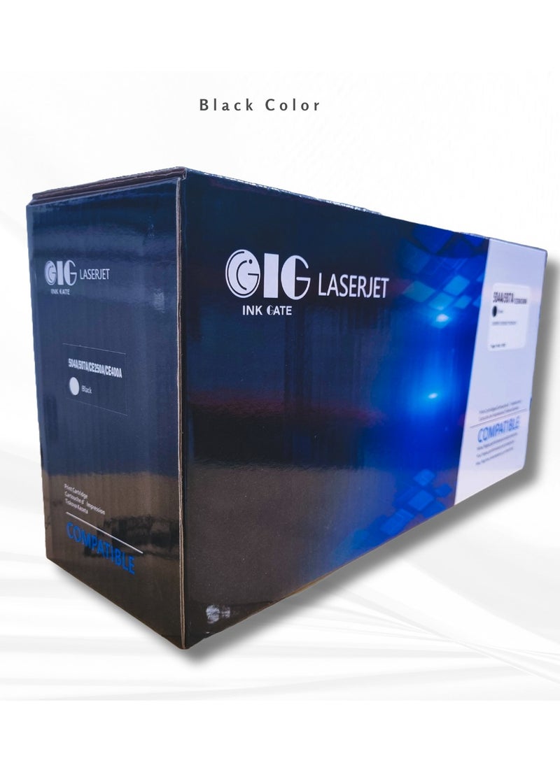 IG Compatible CE250A / 504A / 507A Black Toner Cartridge – For HP CP3525, CM3530, M551, M575 Series – Up to 5,500 Pages - Image 2