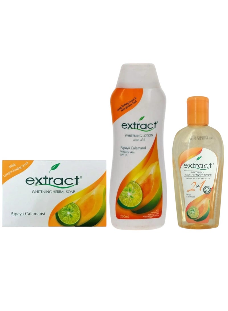 Whitening Lotions & Soap & Toner - Papaya Calamansi, 200ml