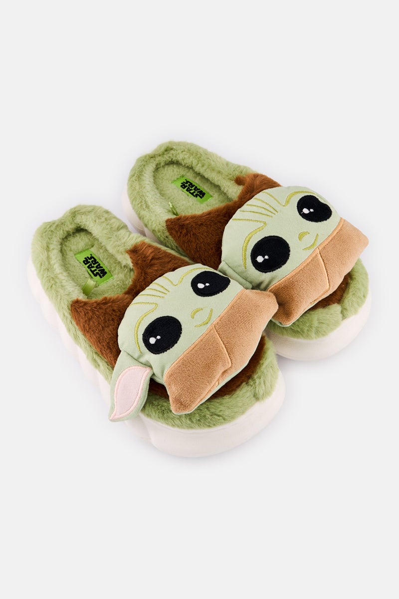 Disney Women Star Wars Slip On Slippers, Multicolor - Image 2