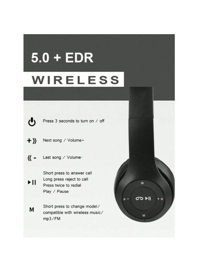 P47 Wireless Headset Black - pzsku/Z4397C0831D18127615D4Z/45/_/1721435410/d1dad6a8-6e8f-4ebf-b96c-581263b8026f