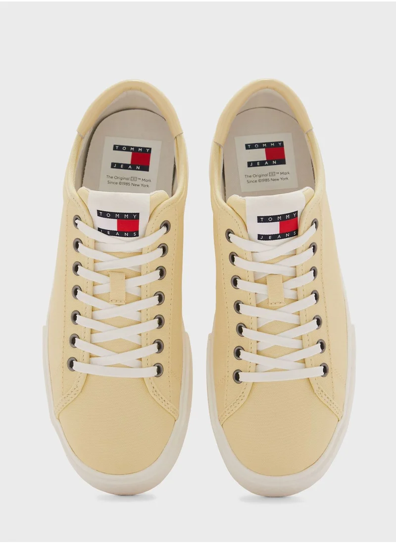 TOMMY JEANS Foxing Flatform Low Top Sneakers