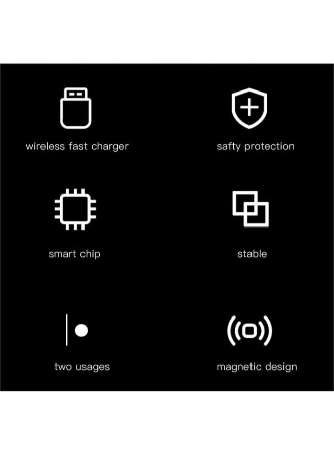 C131 Ultra Strong Magnetic Adhesive Wireless Charging Charger | For iPhone 12 13 Car Phone Holder