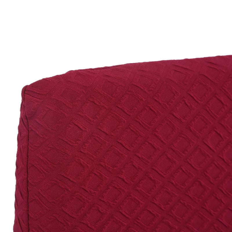 Thick Knit Stretch Removable Washable Dining Chair Cover Polyester Spandex Seats Slipcover for Wedding Party Hotel Dining Room Ceremony - Image 2
