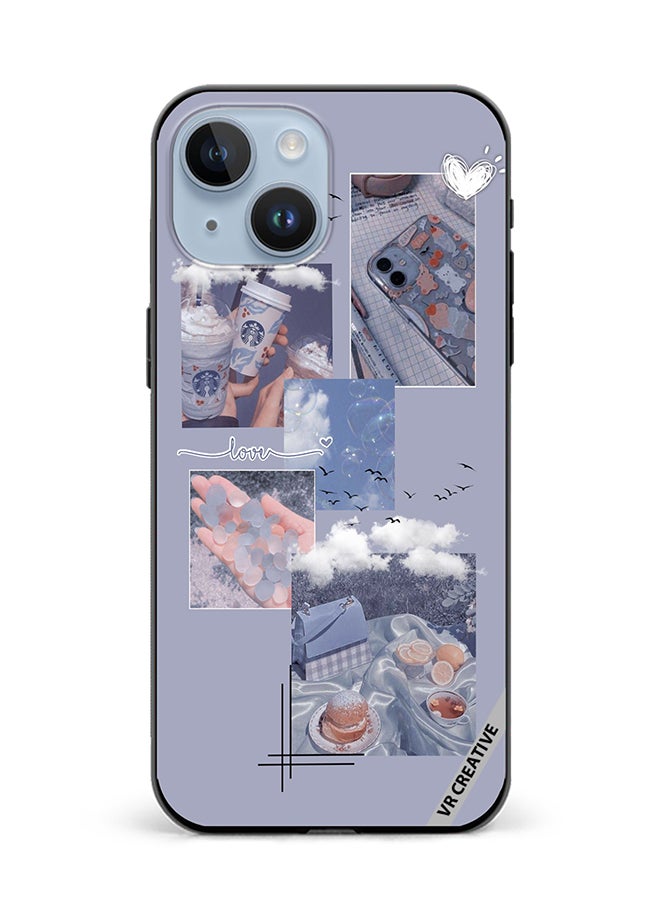 VR CREATIVE Protective Case Cover For Apple iPhone 15 Plus Starbucks Design Multicolour - Image 1