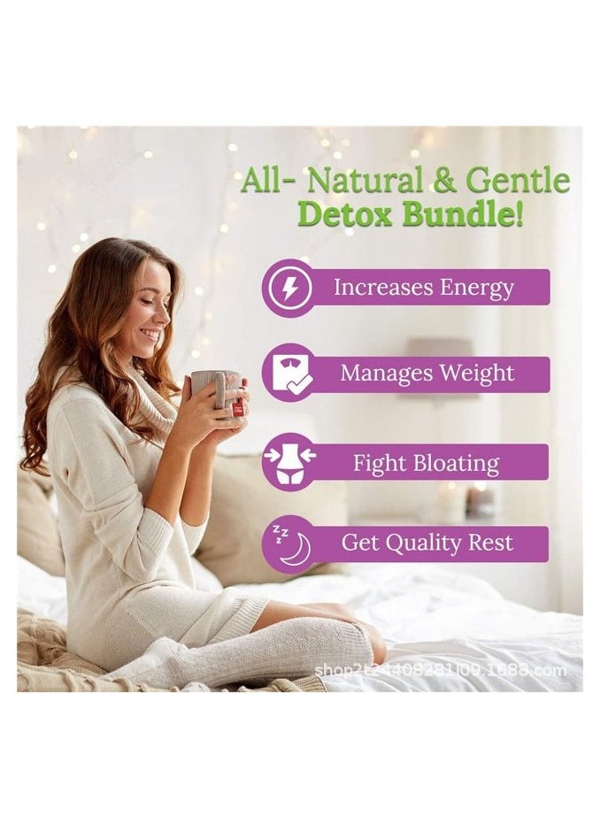 Original - Detox Tummy Tea Bags, Weight Loss Slimming Tea, Support Healthy Digestive and Metabolism,14 bags - Image 1