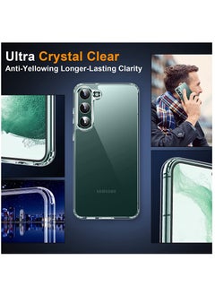 YoYoTech Samsung Galaxy S23 Case 6.1 inch 2023 Crystal Clear Anti Yellowing Strong Drop Resistent Top Grade Protection Thin ShockProof Anti Scratch Hard Back Cover  - Image 4