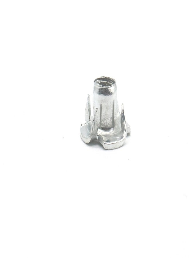 binifiMux صواميل binifiMux M6 x 8mm T مطلية بالزنك، صواميل T رباعية الشعب، تُركّب في الأثاث الخشبي، عبوة من 25 قطعة - Image 3