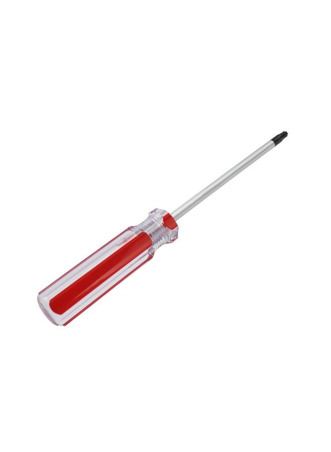 Antrader T20 5mm Magnetic Tip Plastic Grip Torx Security Screwdriver 100mm Long - Image 1