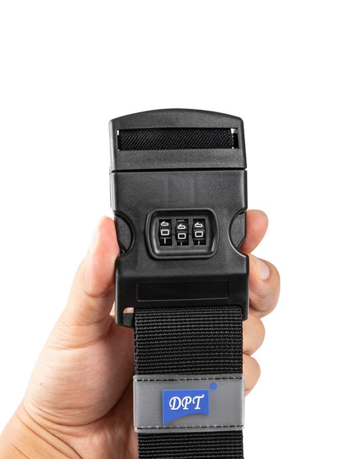 DPT Travel Luggage Strap, Black, Size 5*220 Cm - Image 3