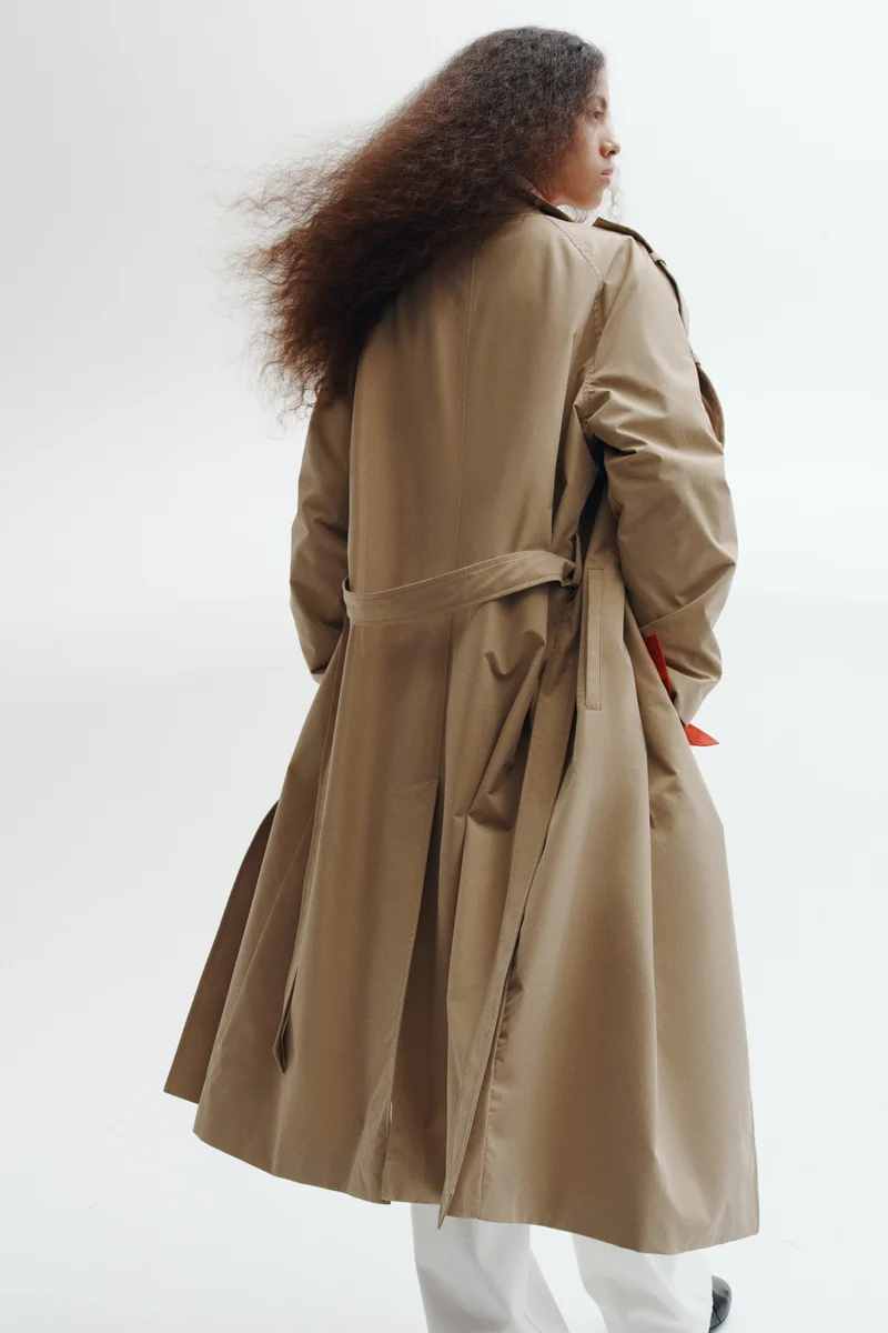 H&M  Double-breasted trench coat for Women | Best Price UAE