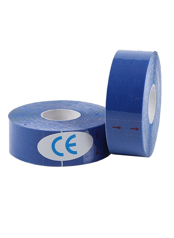 ZCM-HAPPY 2 Rolls Sports Foot Elbow Pain Relief Muscle Tape Bandage 5 Meter 6.50*2.50*6.50centimeter - Image 1