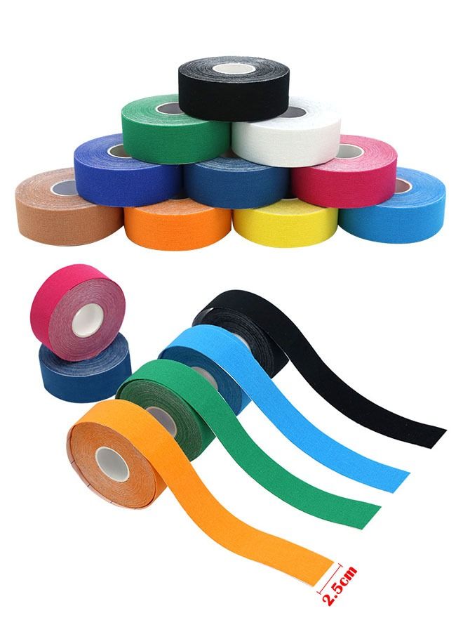 ZCM-HAPPY 2 Rolls Sports Foot Elbow Pain Relief Muscle Tape Bandage 5 Meter 6.50*2.50*6.50centimeter - Image 2