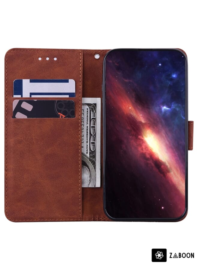 Zaboon Protective Case For Xiaomi Mi 10T Lite 5G Geometric Embossed Leather - Image 4