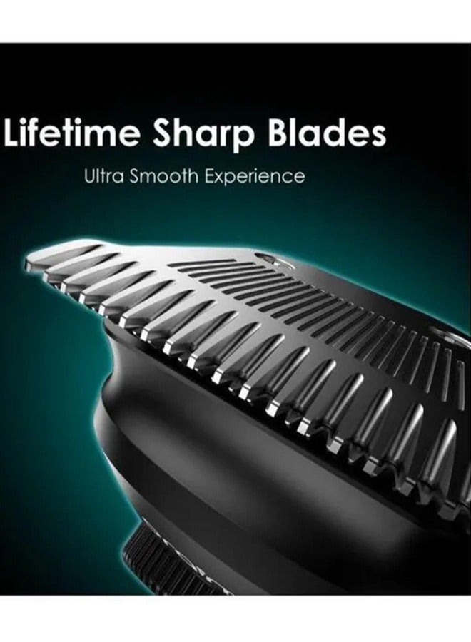 Oraimo Professional Electric Razor Smart Trimmer 2 Precision Durable Precision Dial Trimmer - Black - Image 5