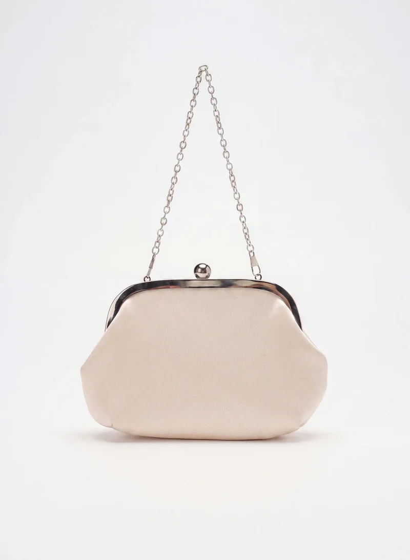 Sunfere Layered Petal Rose Satin Evening Bag