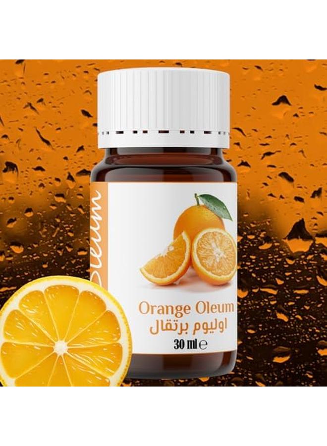 أوليوم زيت البرتقال العطري 30 مل 100% نقي وطبيعي بدرجة علاجية للعلاج العطري ومستحضرات التجميل المنعشة والمنعشة - Image 3