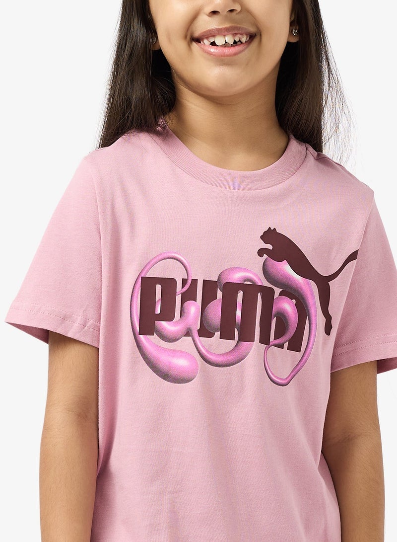 PUMA Graphic Logo T-Shirt - Image 3