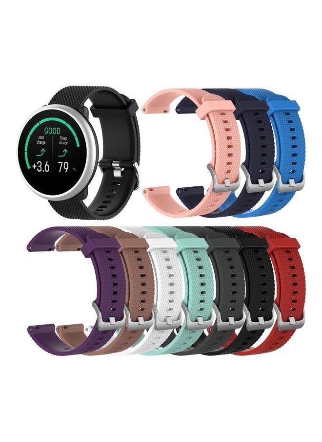 NIBEMINENT - Adjustable Watch Strap Band For Polar Ignite Red - Image 1