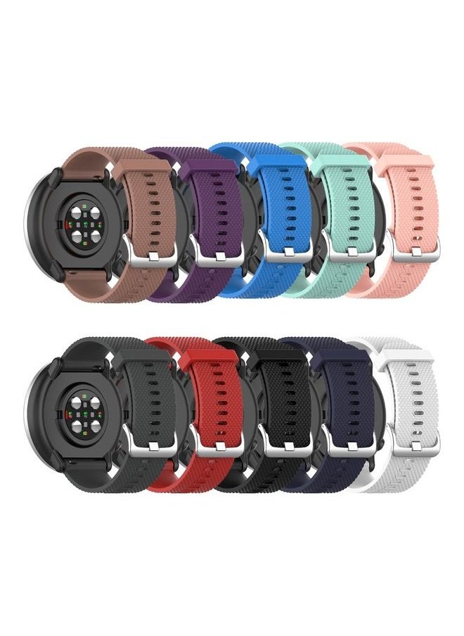 NIBEMINENT - Adjustable Watch Strap Band For Polar Ignite Red - Image 1