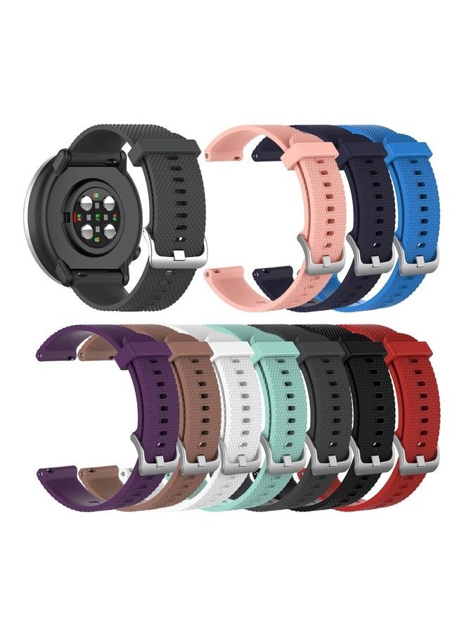 NIBEMINENT - Adjustable Watch Strap Band For Polar Ignite Red - Image 1