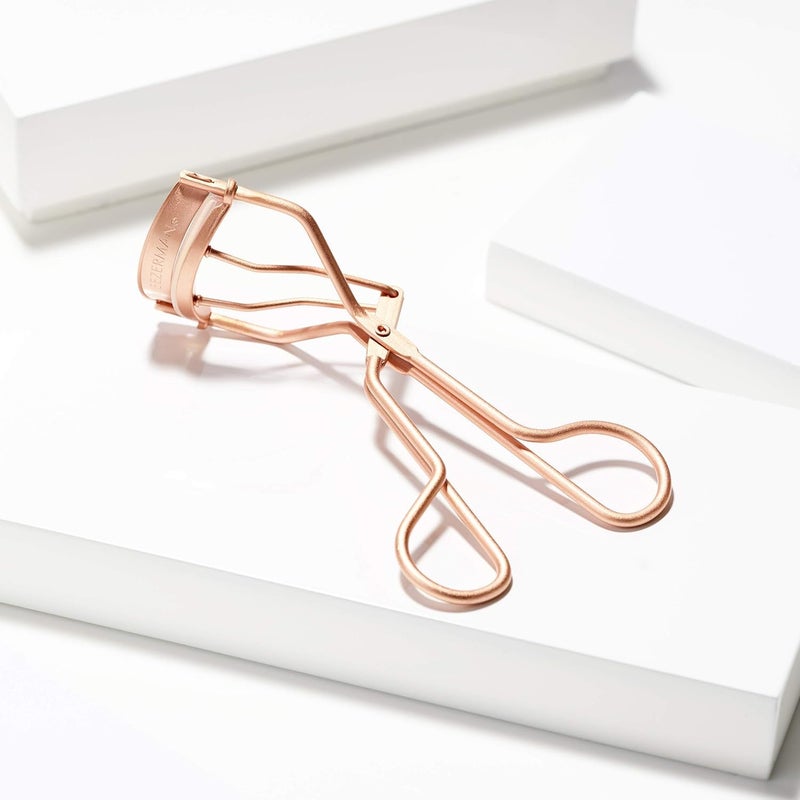 Tweezerman Rose Gold Eyelash Curler - All Eye Shapes, Eye Lash Curler Refill Pads - Image 4