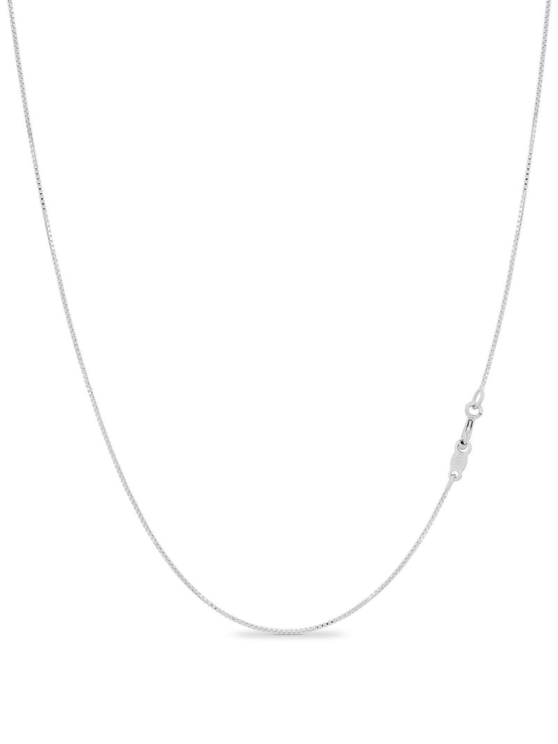 KEZEF 925 Sterling Silver Necklace for Women | Thin 0.7mm 18k Gold plated, Rose Gold chain for women, Silver chain necklace jewelry | cadena de plata 925 para hombre mujer - Image 1
