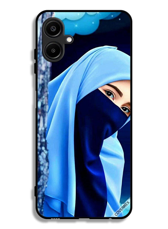 Covernex غطاء حماية لجهاز سامسونج جالاكسي A06 4G - فتاة محجبة - Image 1