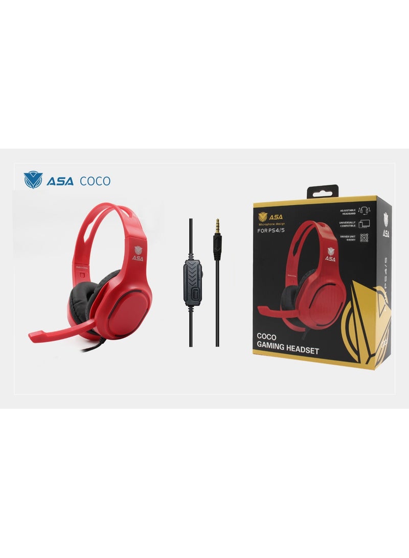 أيه أس أيه سماعة سلكية كوكو جيمنج من اي اس اي (ASA)
