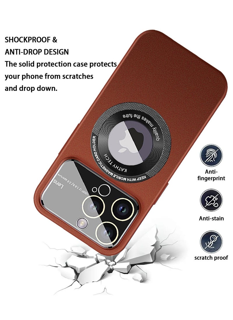 iPhone 14 Pro MagSafe Dustproof Case Cover With Camera Lens Tempered Glass Protection Shock-Absorbing Prortector Back Cover With Anti-fingerprint With Anti-scratch Wireless Charging