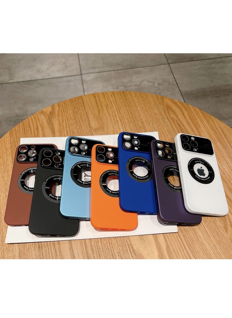 iPhone 14 Pro MagSafe Dustproof Case Cover With Camera Lens Tempered Glass Protection Shock-Absorbing Prortector Back Cover With Anti-fingerprint With Anti-scratch Wireless Charging